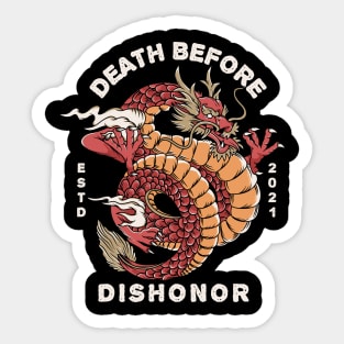 Death Before Dishonor Sticker